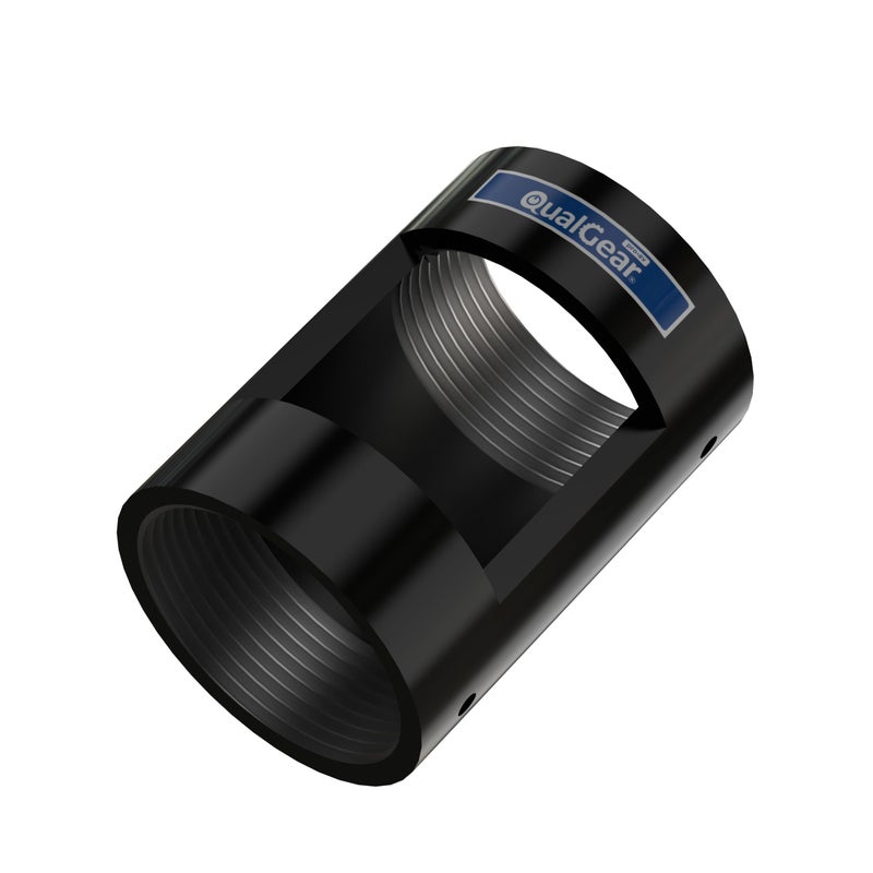 QualGear QG-PRO-PM-PCO-B Pro-AV 1.5" Npt Threaded Pipe Connector with Opening Projector Accessory - Image 3